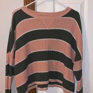 Pink and Green sweater from Hollister!!